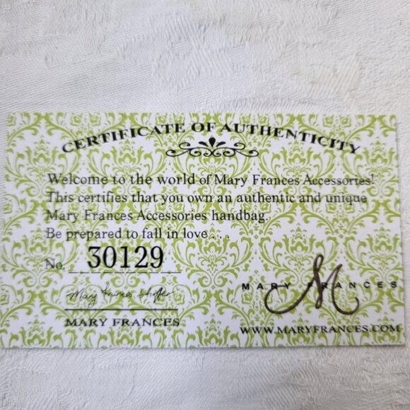 NWT Mary Frances "Prism" Special Occasion Bag - Picture 9 of 12